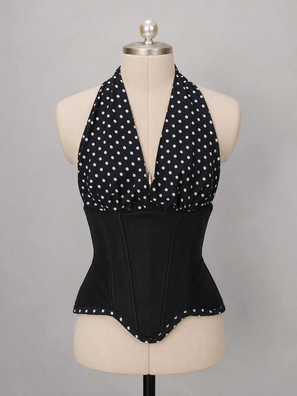 Corset halter