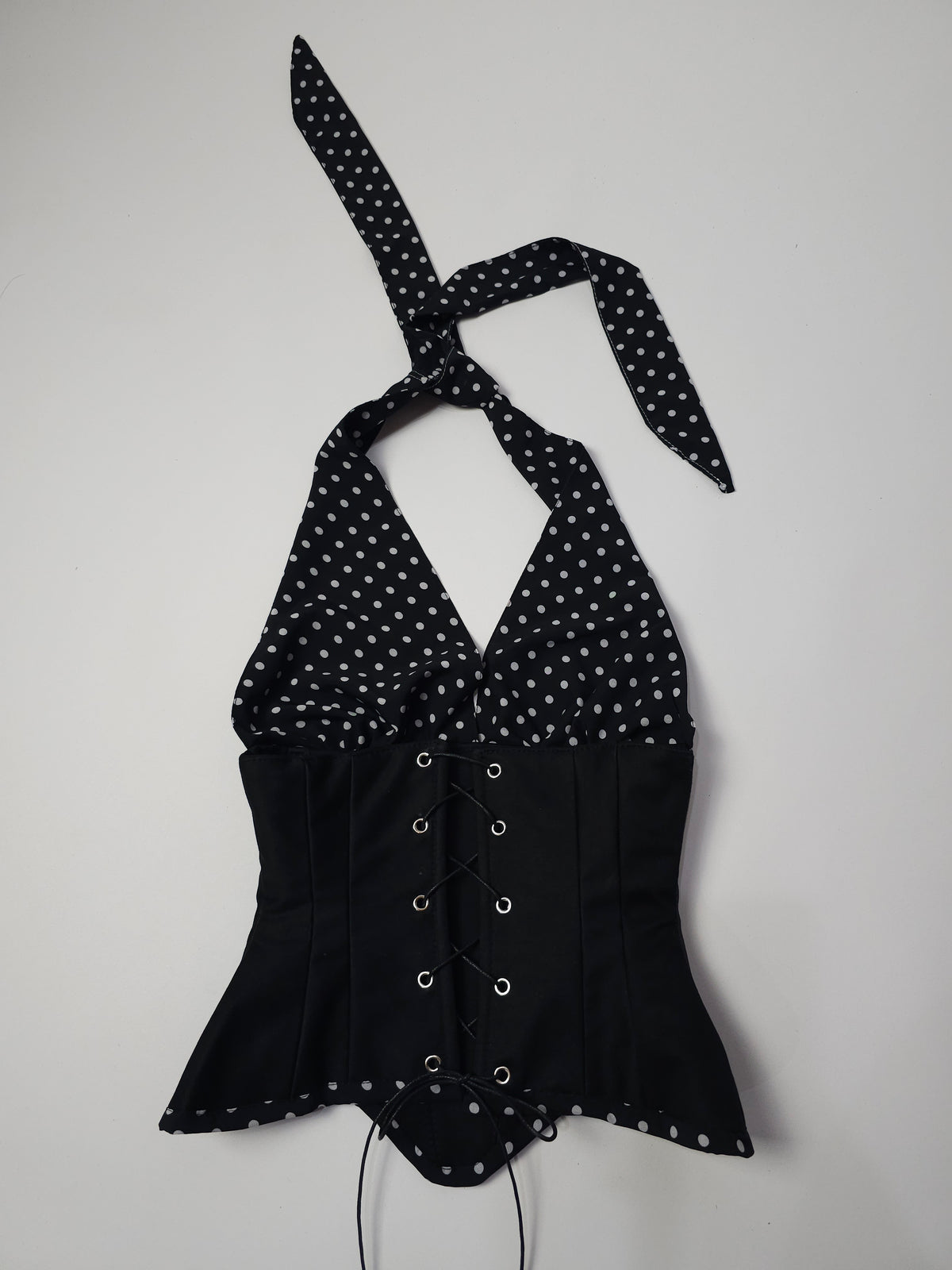 Corset halter